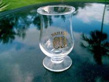  BAILEY'S  3.25" GLASS W/ GOLD