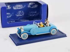 En voiture Tintin 1/43 La lincoln Torpedo des Cigares du Pharaon