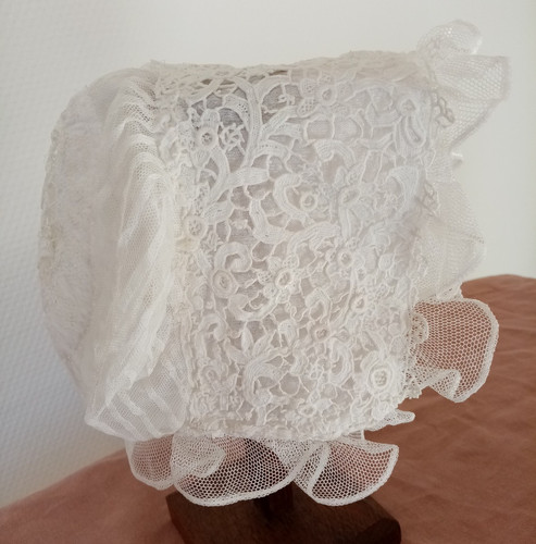 Ancien bonnet poupée bébé - ancien, poupée,