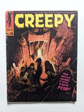 Creepy 1ère série #14 1973 Tom Sutton Wallace Wood Warren Publishing