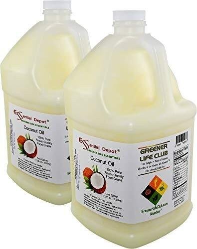 Coconut oil gallons 2 x - gallons,