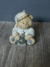 Bougie Ours, Ourson Noel / Figurine Ourson Vintage
