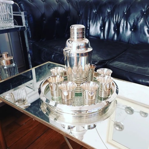 Important cocktail shaker set - important,