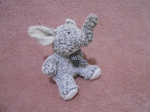 Doudou mini peluche éléphant