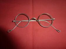 ANCIENNE PAIRE DE BINOCLE INOX VERRES RONDS