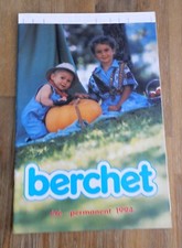 BERCHET CATALOGUE 1994 JOUETS ANCIENS DISNEY BABAR TINTIN BABY NURSE TIMINY ...