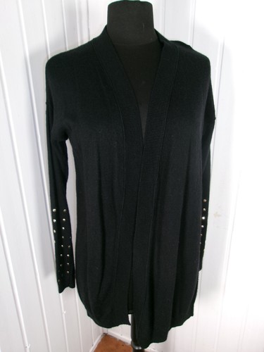 Pull long gilet sans - , bouton