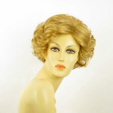 short wig for women curly golden blond juliette ref 24b PERUK