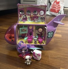 PETSHOP Pet Shop  avion LPS + Pet Shop Et Valise