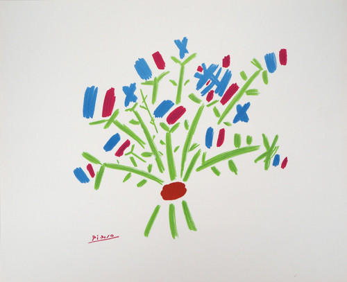 Pablo picasso le bouquet - picasso,