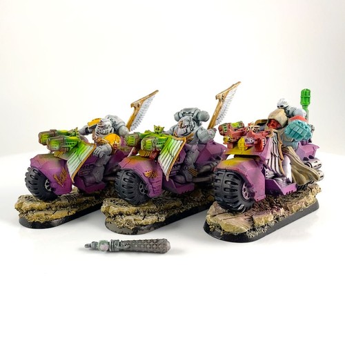 Motos plastique warhammer - x3,