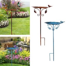 Bain d'oiseaux vintage en fer