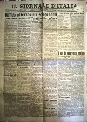Journal italie 24 janvier - le,