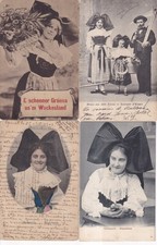 Lot de 4 Cartes postales