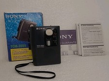 Sony TCM-359V Walkman Cassette - Lecteur Enregistreur De Voix. Fonctionnel. 