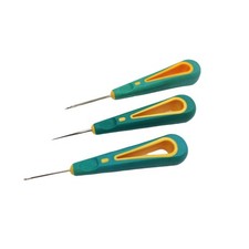  3pcs Silicone Poignée Alêne