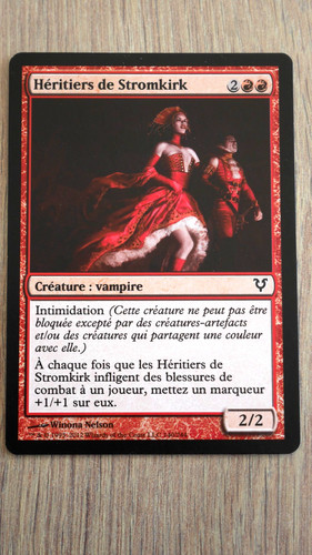 Carte magic mtg héritiers - ,