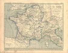 Gravure ancienne carte