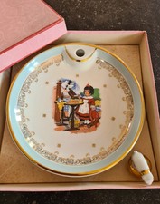 Assiette Chauffante bouillie Pour Bébé Limoges France Petit Chaperon Rouge