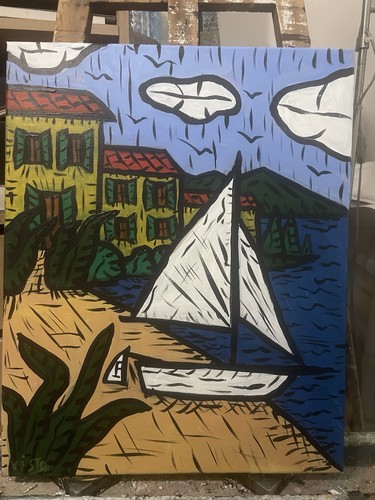 Tableaux art contemporain - tableaux,