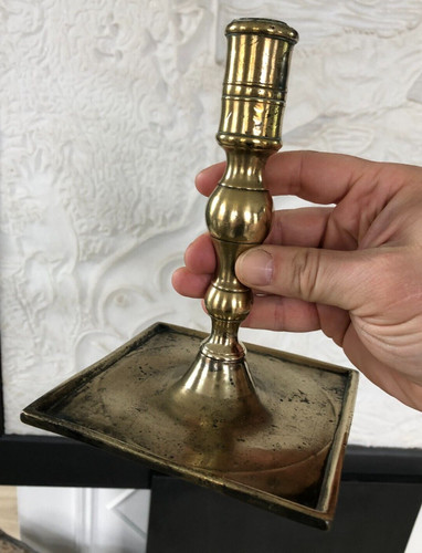 Beau bougeoir bronze - bougeoir,