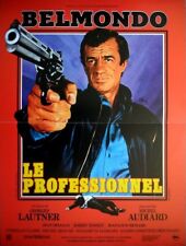 Affiche Le Professionnel Cinéma 53x40 cm Jean Paul Belmondo R1990