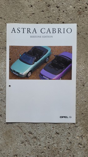 Opel astra cabrio bertone - astra,