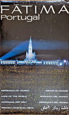 FATIMA - PORTUGAL - AFFICHE ORIGINALE - TOURISME - RARE - 1971