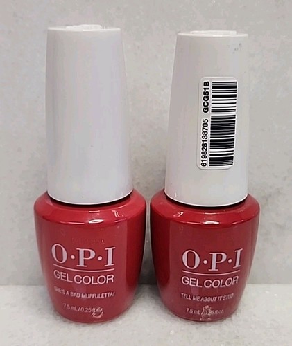 Lot opi gelcolor gel - lot, 2