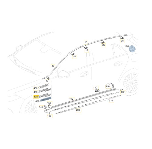 Neuf authentique mercedes benz - neuf,