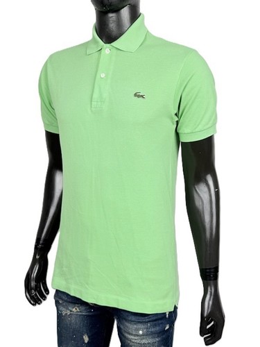 Polo homme vert citron vert