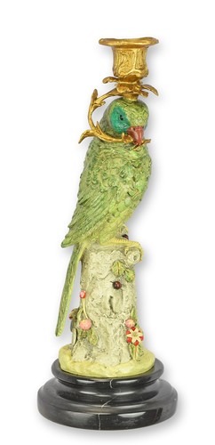 Bougeoir bronze forme - bougeoir, en