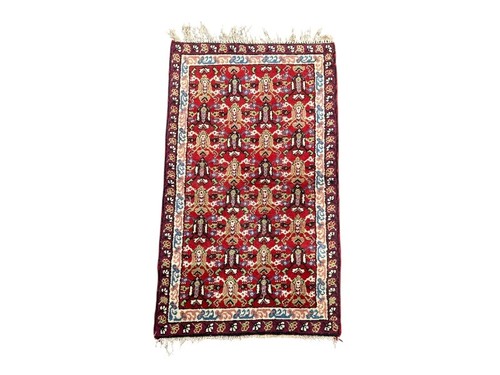 Tapis oriental vintage fait - tapis,