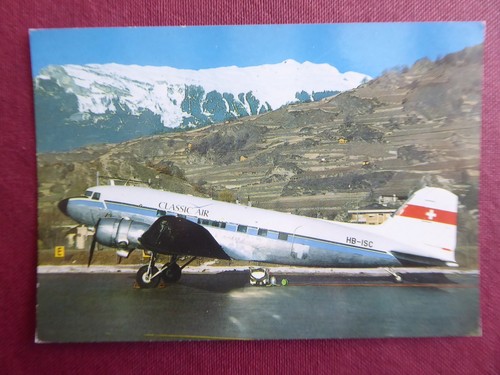 Carte postale aviation - carte,