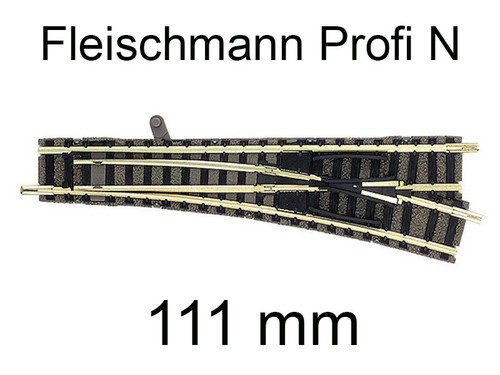 Fleischmann aiguillage droit - aiguillage,