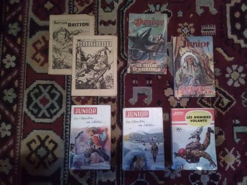 Lot livres poche bd - 7,
