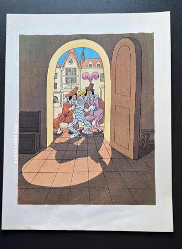 Gravure couleur albert - couleur,