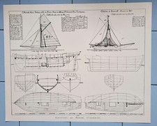 PLAN HENRIETTE MARIE BATEAU