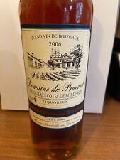 Bouteille vin - Première Côtes de Bordeaux - Liquoreux - Domaine du Pruerat 2006