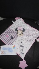 doudou plat Minnie A star is born rayé étoile DISNEY CLEMENTONI