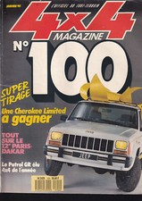4X4 MAGAZINE N°100 PATROL GR / NISSAN TERRANO 5 PORTES V6 / LA ZJ JEEP BREAK