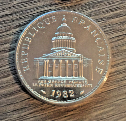 100 francs 1982 - francs, fdc