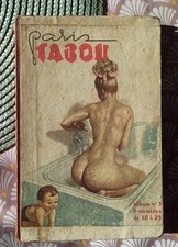 LIVRE PARIS TABOU années 1951
