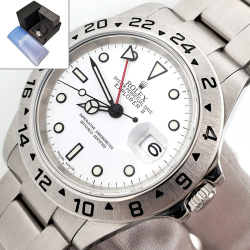 Rolex explorer 40mm polar - ii,