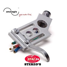 Analogis HS-24 Porte-cellule HQ angle aluminium silver Phono Cartridge Headshell