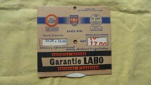 Huiles labro disque de - -,