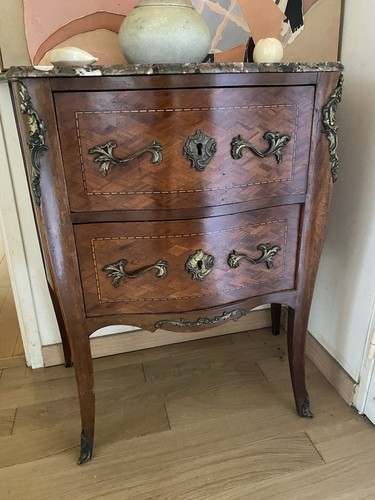 Commode galbee style louis - commode, xv
