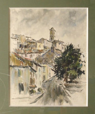 Aquarelle vers 1970