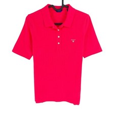Gant Femme Polo Piqué Original Rose Taille XS