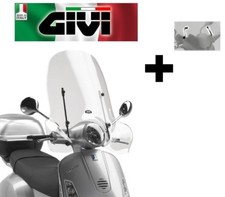 Pare-Brise Complet Transparent PIAGGIO VESPA LX 50-125-150 2007 104A GIVI